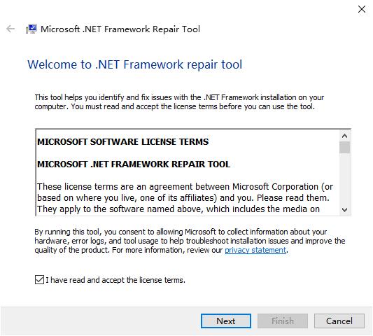 .NET Framework Repair Tool下载,系统修复,系统工具