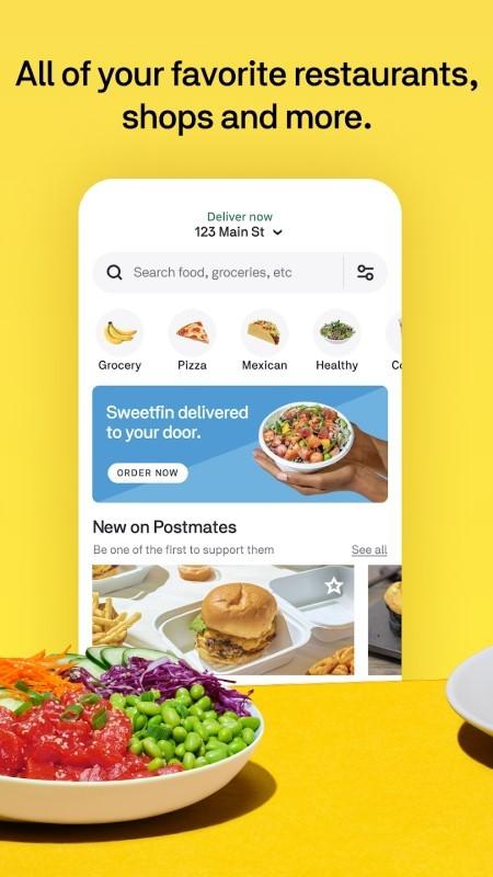 postmates外卖配送平台下载,postmates,外卖app